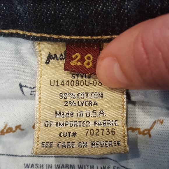7 For All Mankind Jeans Boy Cut - Picture 5 of 7